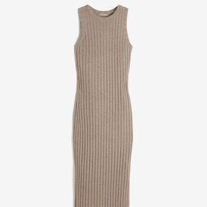 H&M Ribbed Midi Dress